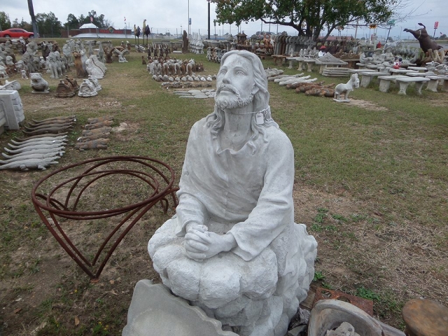 Jesus Sitting Unpainted